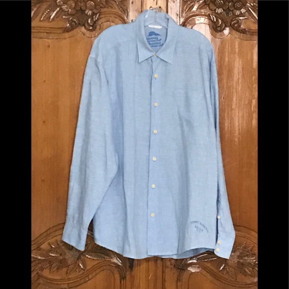 Tommy Bahama 100% Linen Relaxed Fit Shirt - Picture 3 of 8